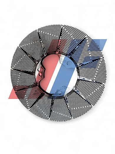 TDR 21 Inch 3X3 Refiner Disc